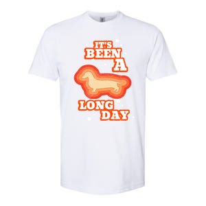 It's Been A Long Day Dachshund Mom Weiner Dog Gift Softstyle CVC T-Shirt