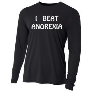 I Beat Anorexia Cooling Performance Long Sleeve Crew