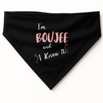 IM Boujee And I Know It USA-Made Doggie Bandana