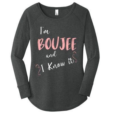 IM Boujee And I Know It Women's Perfect Tri Tunic Long Sleeve Shirt