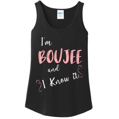 IM Boujee And I Know It Ladies Essential Tank