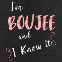 IM Boujee And I Know It Golf Towel