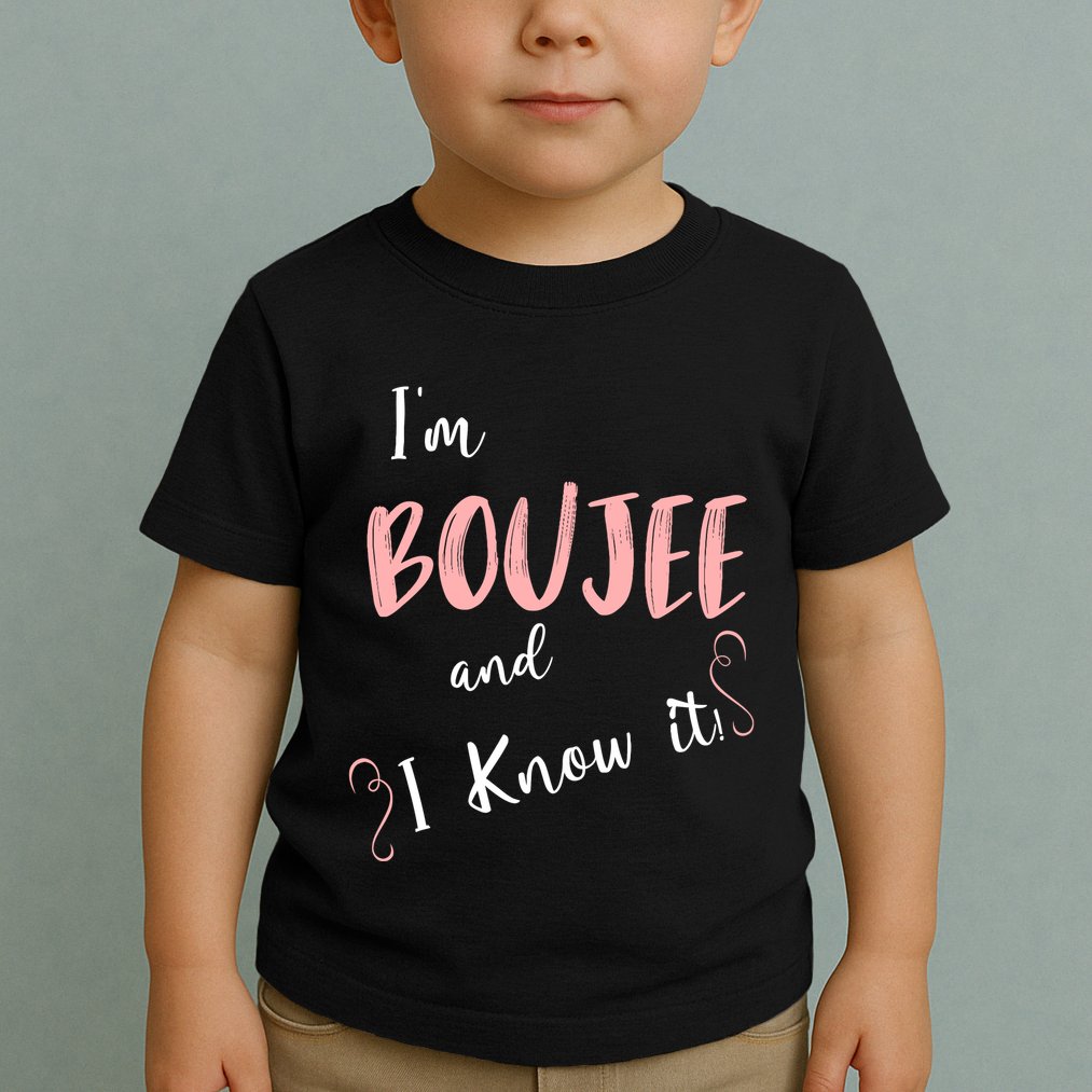 IM Boujee And I Know It Toddler T-Shirt