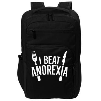 I Beat Anorexia Impact Tech Backpack