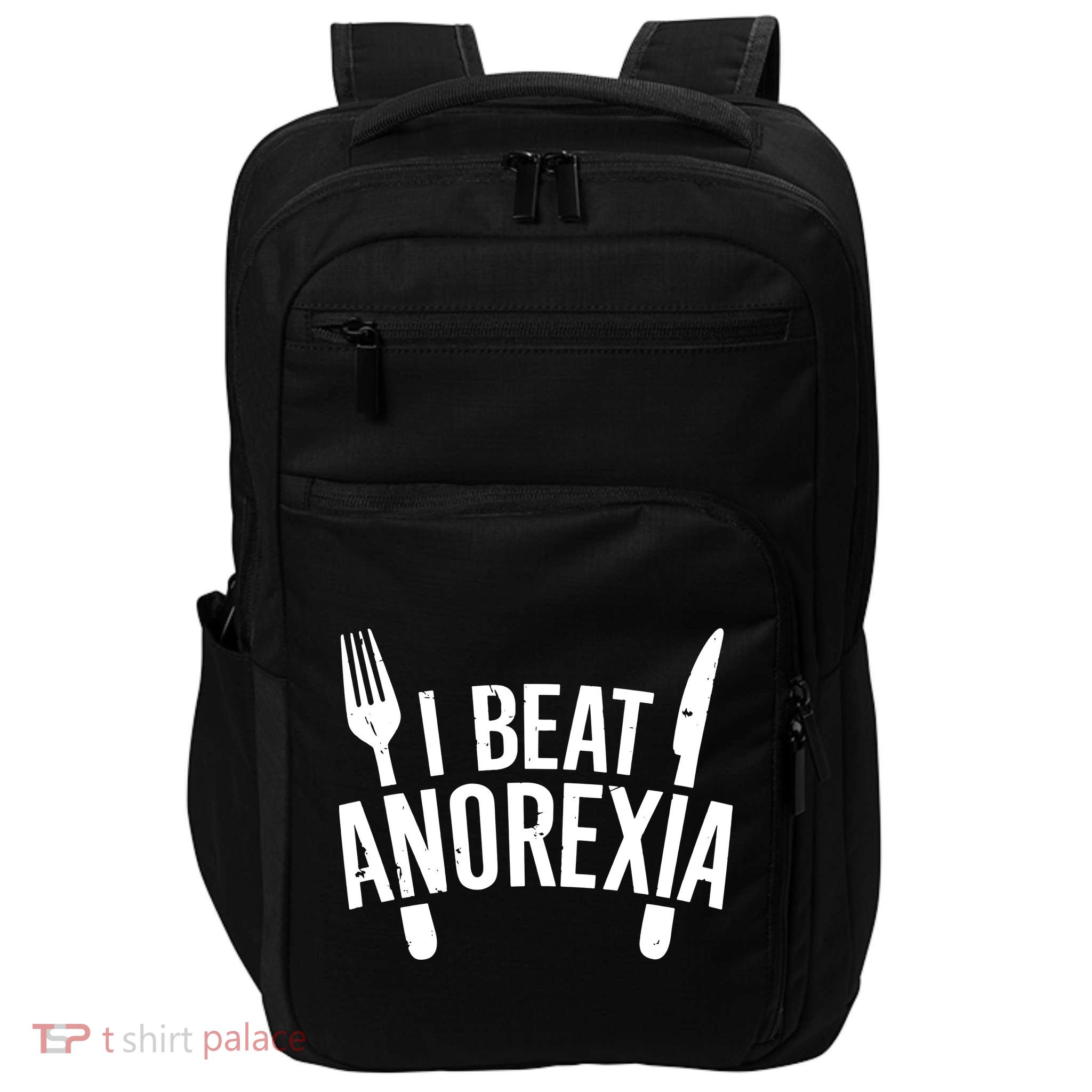 I Beat Anorexia Impact Tech Backpack