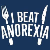 I Beat Anorexia Cooling Performance Crew T-Shirt