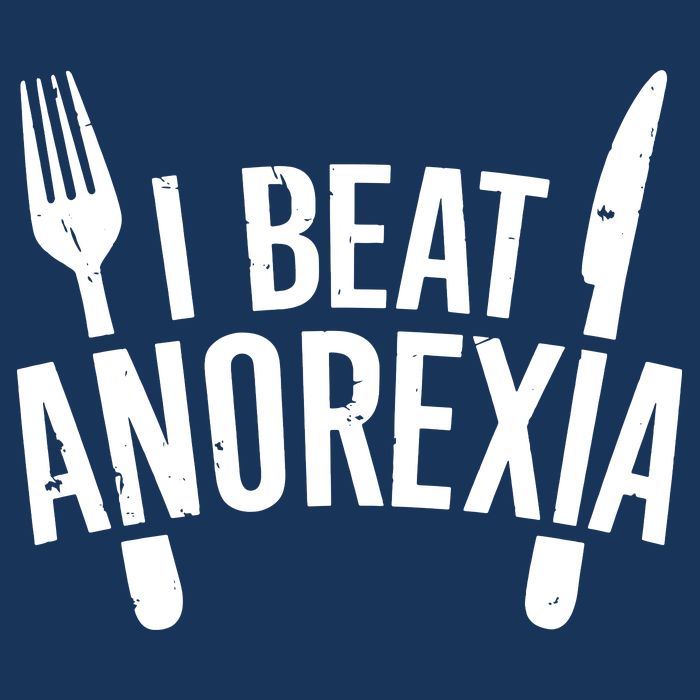 I Beat Anorexia Cooling Performance Crew T-Shirt