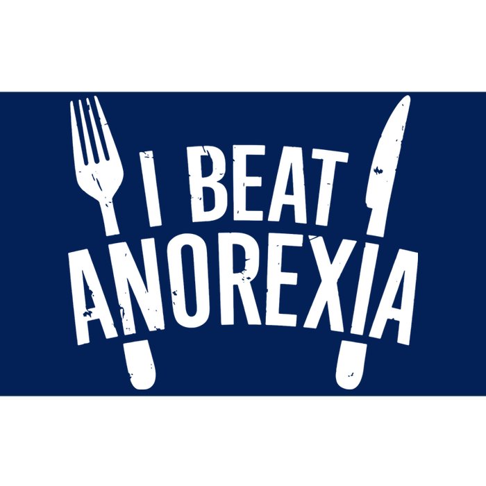 I Beat Anorexia Bumper Sticker