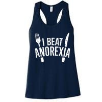 I Beat Anorexia Women's Racerback Tank