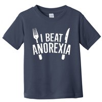 I Beat Anorexia Toddler T-Shirt