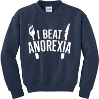 I Beat Anorexia Kids Sweatshirt