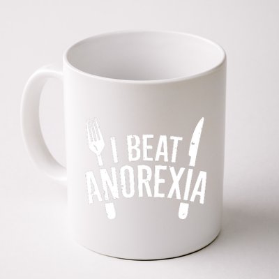 I Beat Anorexia Coffee Mug