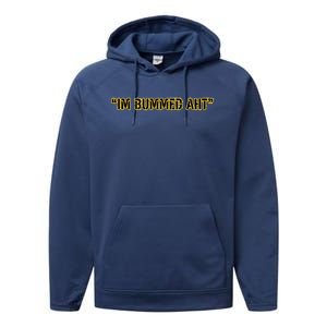 Im Bummed Aht Performance Fleece Hoodie