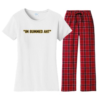 Im Bummed Aht Women's Flannel Pajama Set