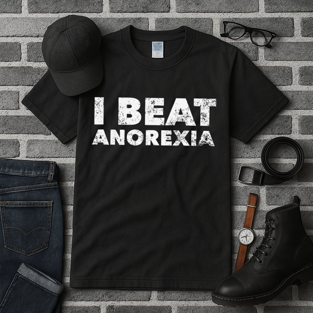 I Beat Anorexia Awareness Tall T-Shirt
