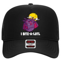 I Bite A Lot Axolotl Funny Halloween Vampire Trucker Hat