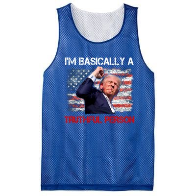 IM Basically A Truthful Person Mesh Reversible Basketball Jersey Tank