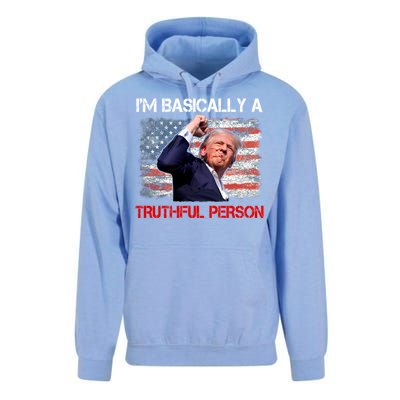 IM Basically A Truthful Person Unisex Surf Hoodie