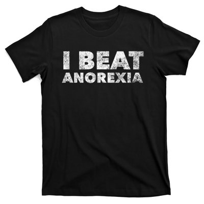 I Beat Anorexia Awareness T-Shirt