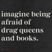 Imagine Being Afraid Of Drag Queens And Books Adult Drive Performance Visor