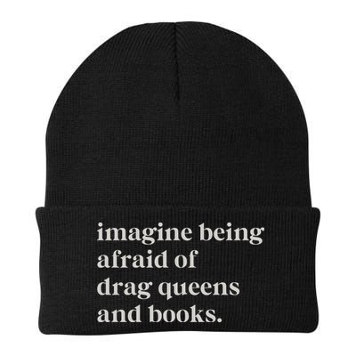 Imagine Being Afraid Of Drag Queens And Books Beanie