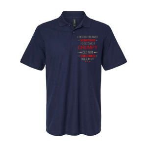 I'd Become A Grumpy Old Man Softstyle Adult Sport Polo