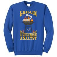 Investt Banking Analyst Bbq Grill Smoker And Barbecue Chef Great Gift Sweatshirt