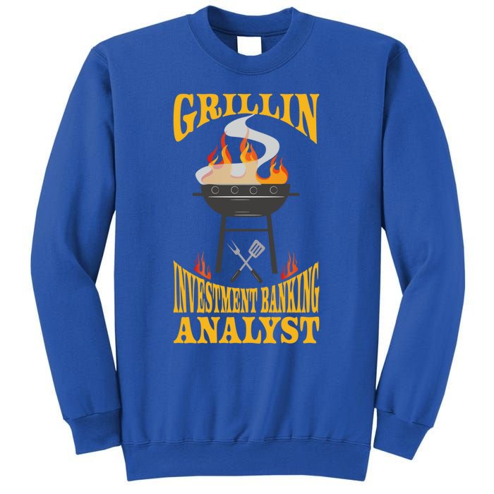 Investt Banking Analyst Bbq Grill Smoker And Barbecue Chef Great Gift Sweatshirt