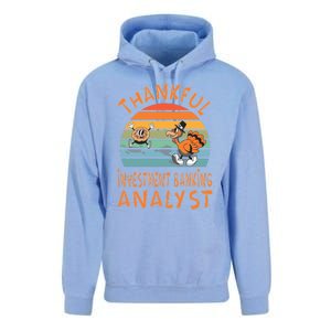 Investt Banking Analyst Job Funny Thanksgiving Gift Unisex Surf Hoodie