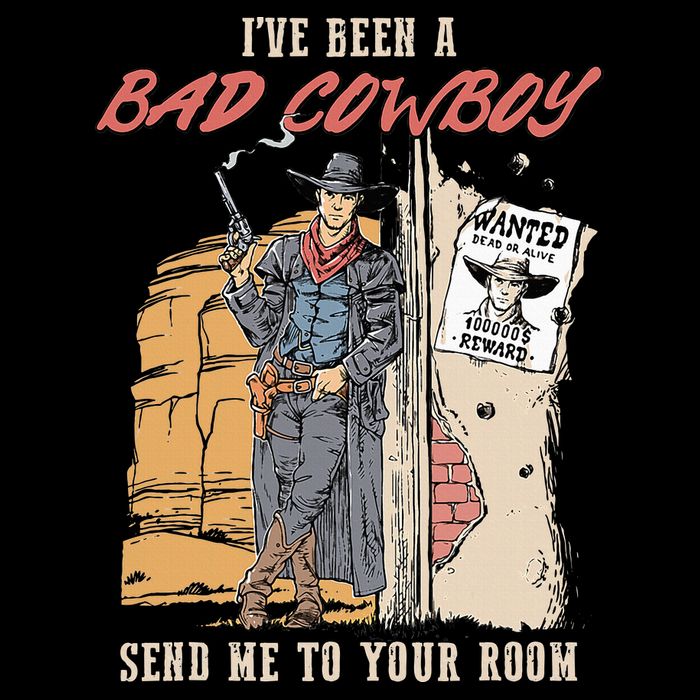 IVe Been A Bad Cowboy Send Me To Your Room Cooling Performance Crew T-Shirt