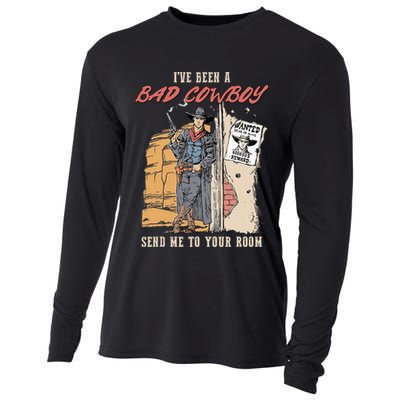IVe Been A Bad Cowboy Send Me To Your Room Cooling Performance Long Sleeve Crew