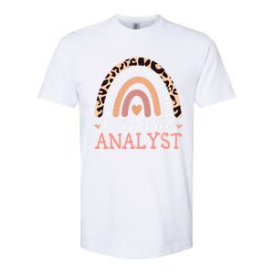 Investt Banking Analyst Leopard Rainbow Appreciation Gift Softstyle CVC T-Shirt