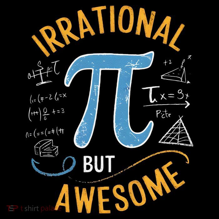 Irrational But Awesome Funny Pi Day Spiral Pi Math .Png Baby Bodysuit