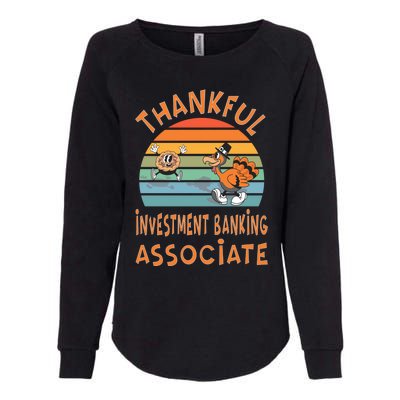 Investt Banking Associate Job Funny Thanksgiving Great Gift Womens California Wash Sweatshirt