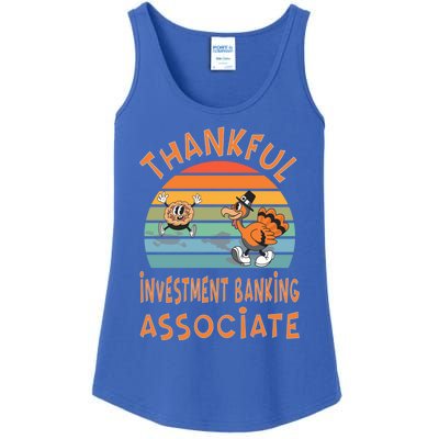 Investt Banking Associate Job Funny Thanksgiving Great Gift Ladies Essential Tank