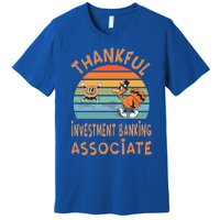 Investt Banking Associate Job Funny Thanksgiving Great Gift Premium T-Shirt