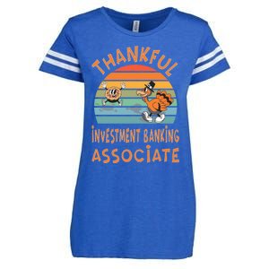 Investt Banking Associate Job Funny Thanksgiving Great Gift Enza Ladies Jersey Football T-Shirt