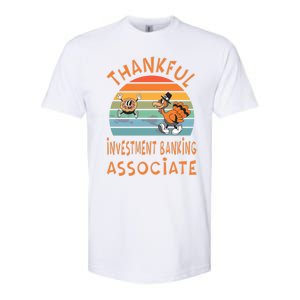 Investt Banking Associate Job Funny Thanksgiving Great Gift Softstyle CVC T-Shirt