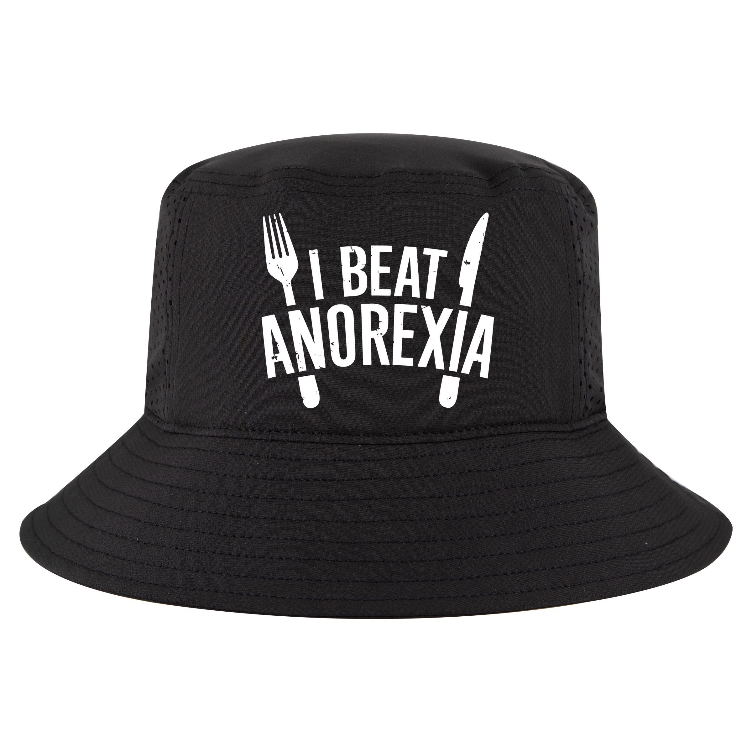 I Beat Anorexia Cool Comfort Performance Bucket Hat