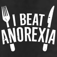 I Beat Anorexia Adult Drive Performance Visor