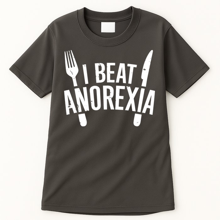 I Beat Anorexia Tall T-Shirt