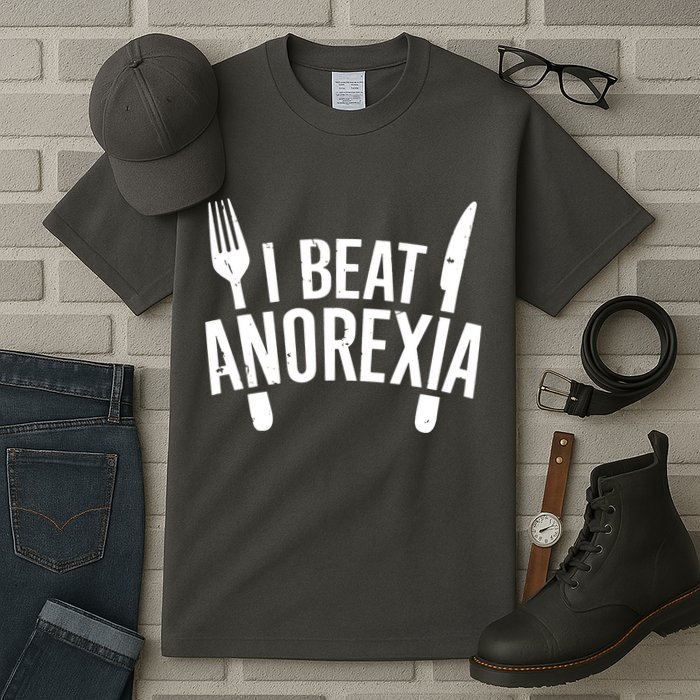 I Beat Anorexia Tall T-Shirt