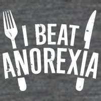 I Beat Anorexia Tall T-Shirt