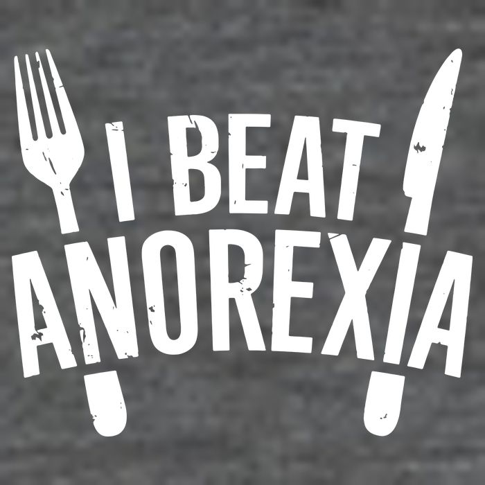 I Beat Anorexia Tall T-Shirt