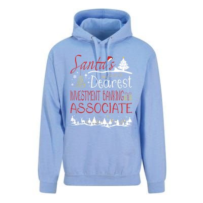 Investt Banking Associate Xmas Job Cute Christmas Meaningful Gift Unisex Surf Hoodie