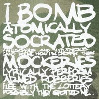 I Bomb Atomically Socrates’ Philosophies And Hypotheses Legacy Tie Dye Trucker Hat