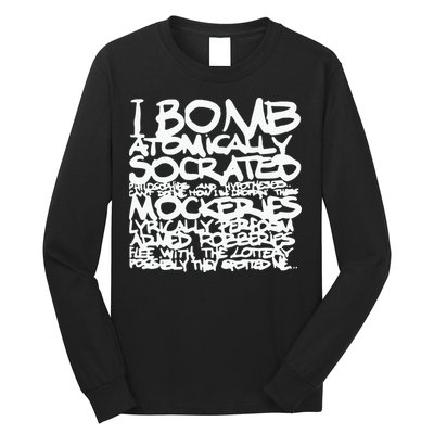 I Bomb Atomically Socrates’ Philosophies And Hypotheses Long Sleeve Shirt