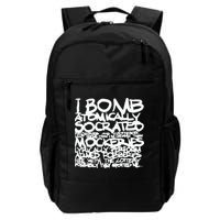 I Bomb Atomically Socrates’ Philosophies And Hypotheses Backpack