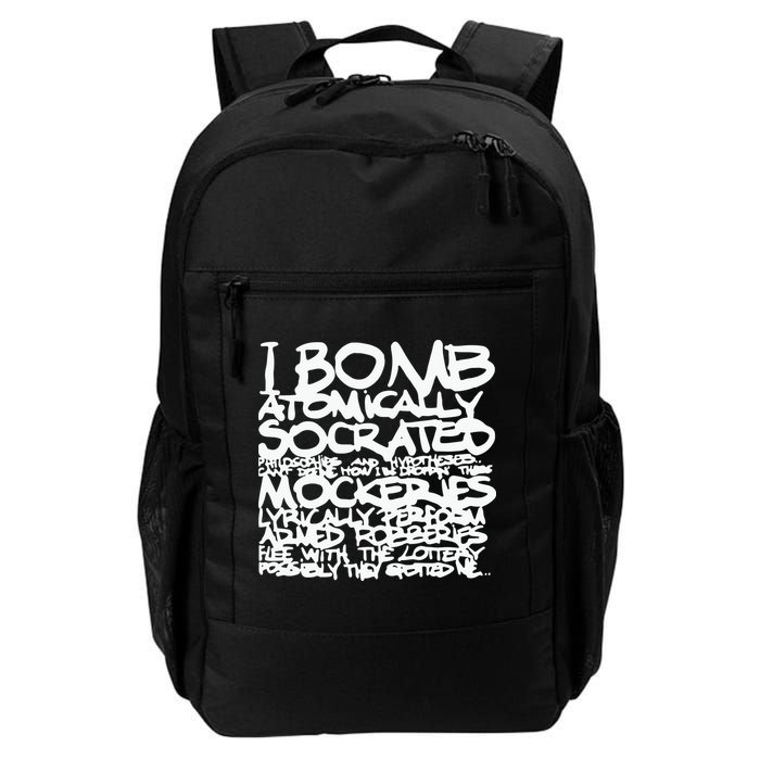 I Bomb Atomically Socrates’ Philosophies And Hypotheses Backpack