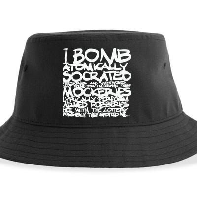 I Bomb Atomically Socrates’ Philosophies And Hypotheses Sustainable Bucket Hat